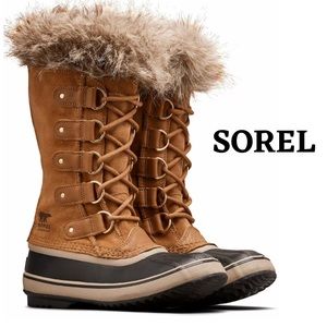 NWT Sorel Joan Of Arctic Leather Waterproof Boot